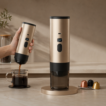 Cafetera Portátil Eléctrica