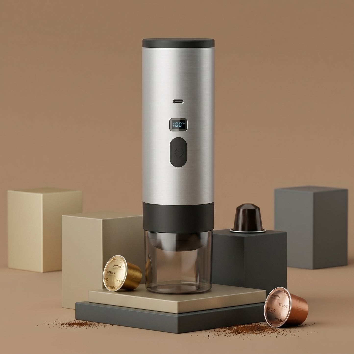 Cafetera Portátil Eléctrica