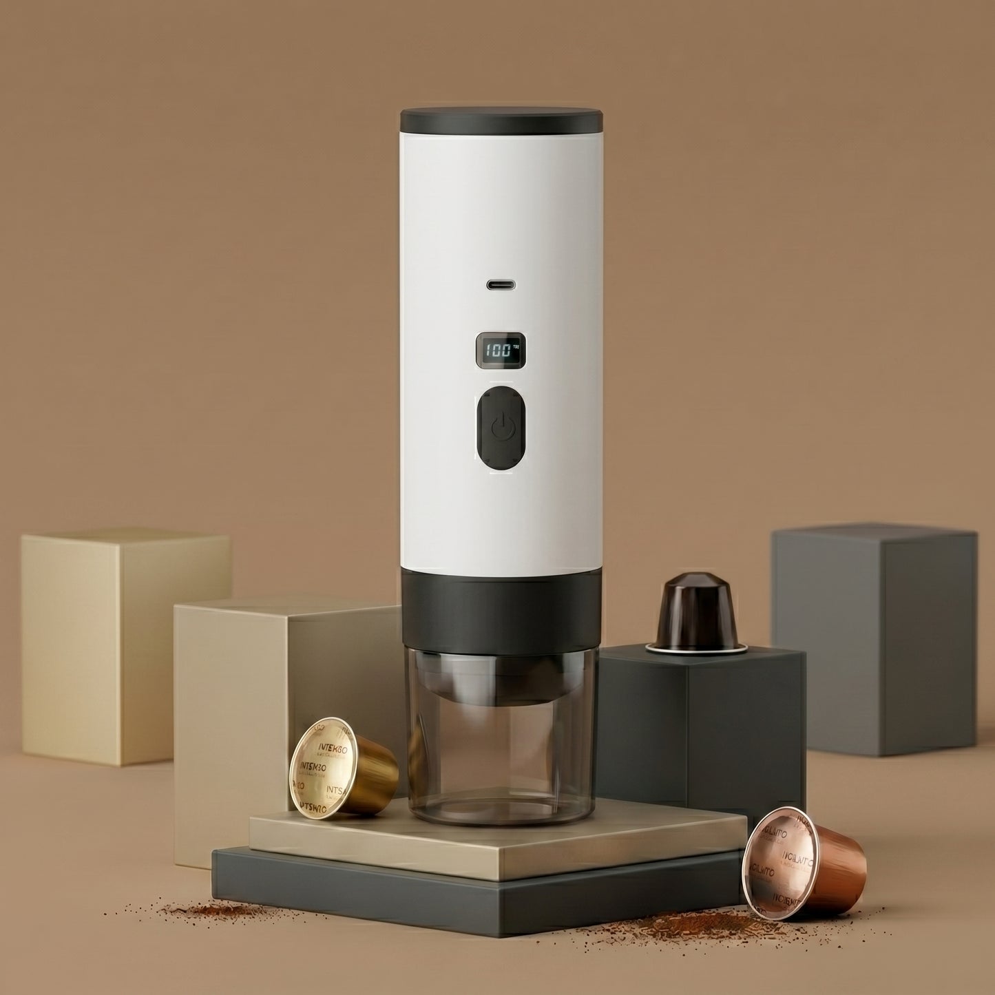Cafetera Portátil Eléctrica